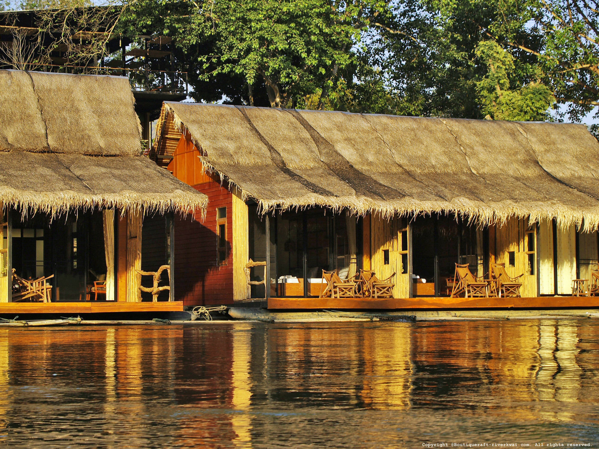 Boutique Raft Resort Sai Yok Luaran gambar