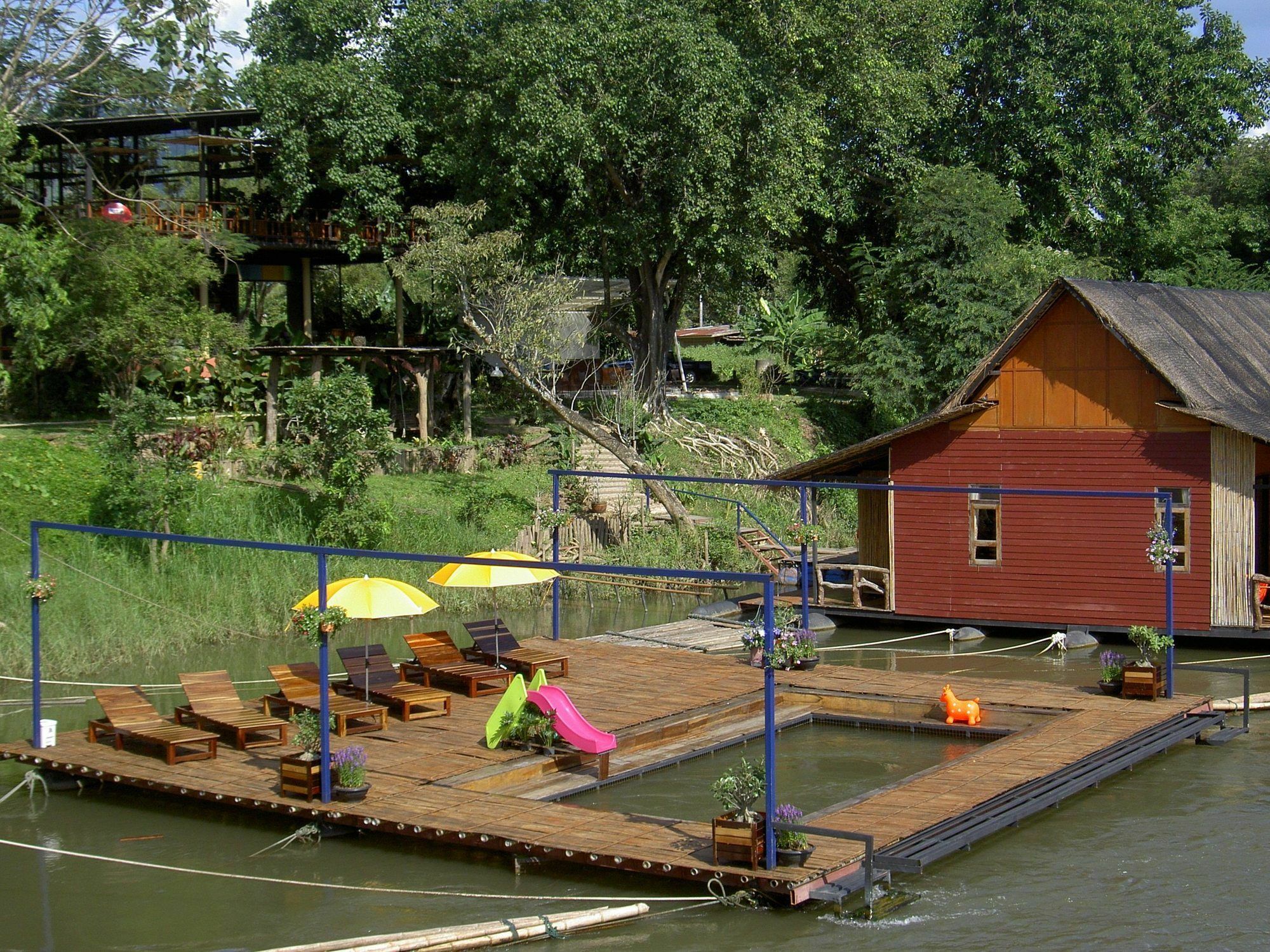 Boutique Raft Resort Sai Yok Luaran gambar